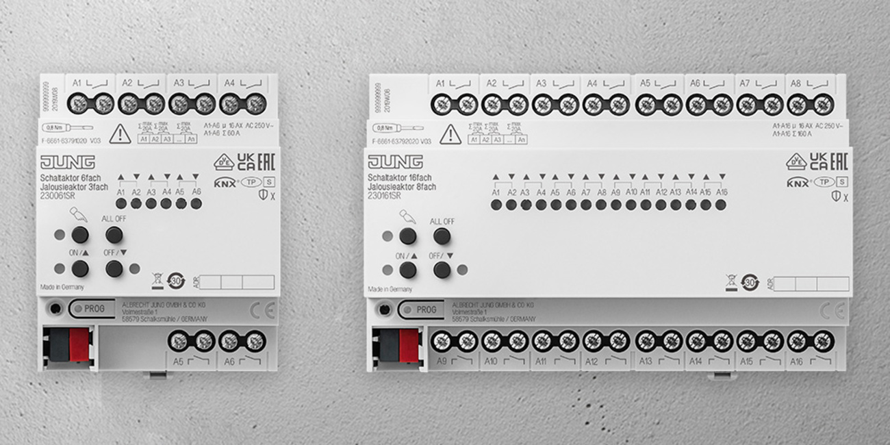 KNX Schalt- und Jalousieaktoren bei Elektro Rieger in Maihingen